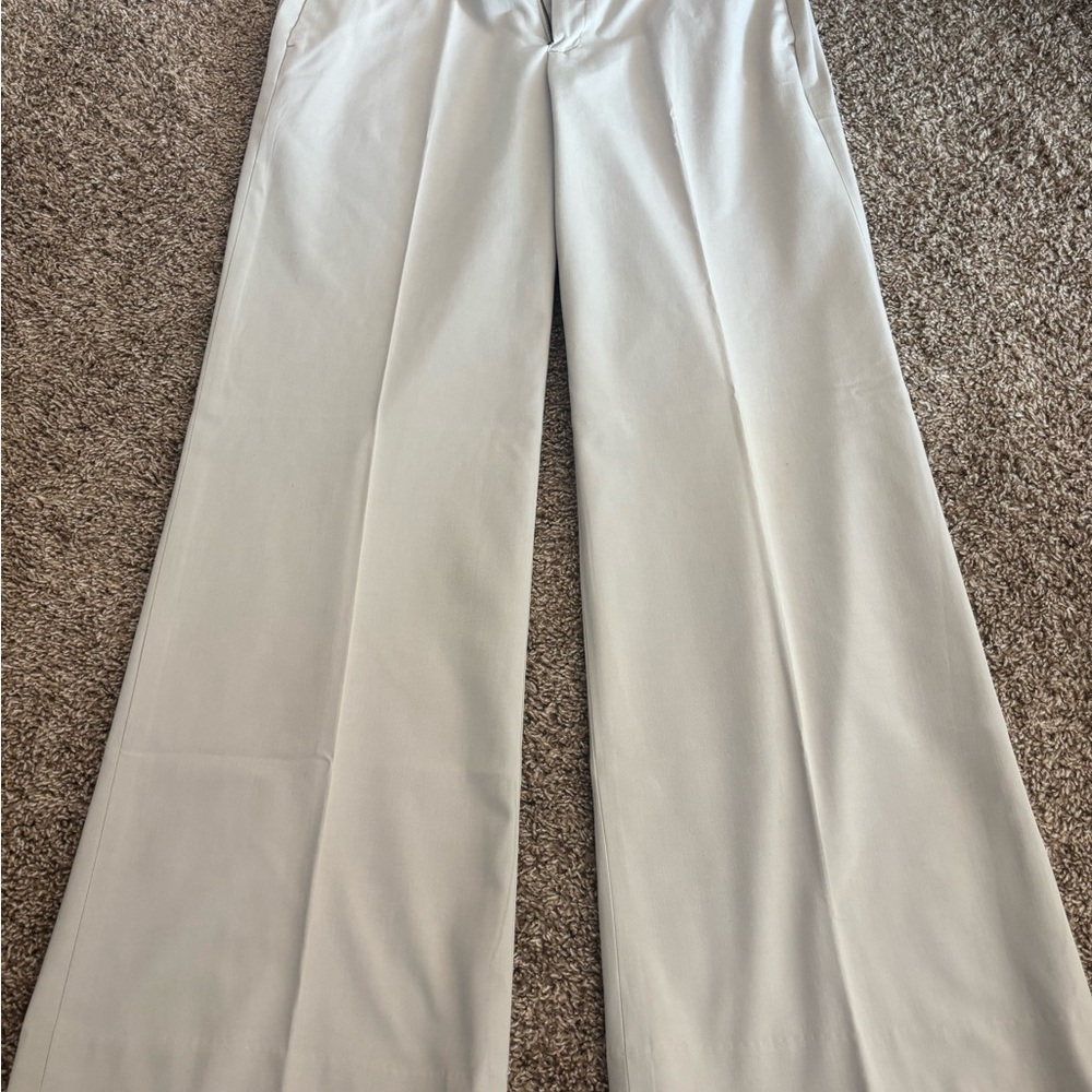 GAP Cream Boot Cut Pants